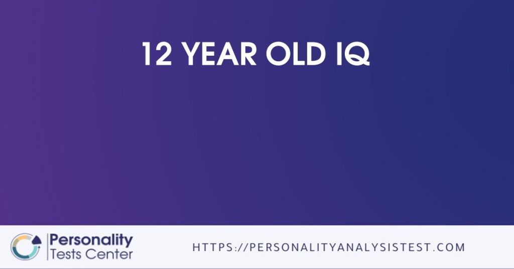 IQ scores for children