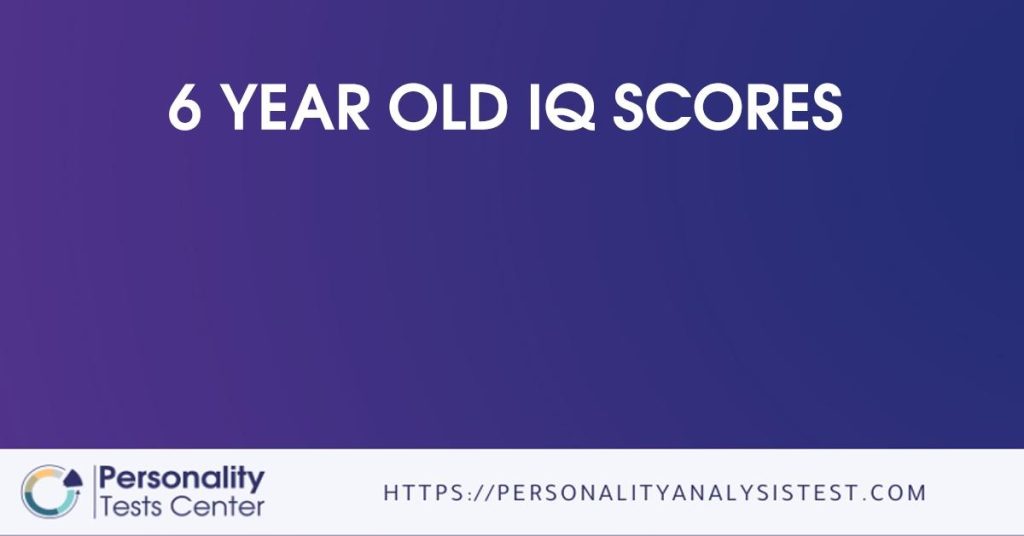 What age can you take an IQ test