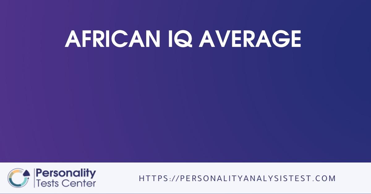 african iq average