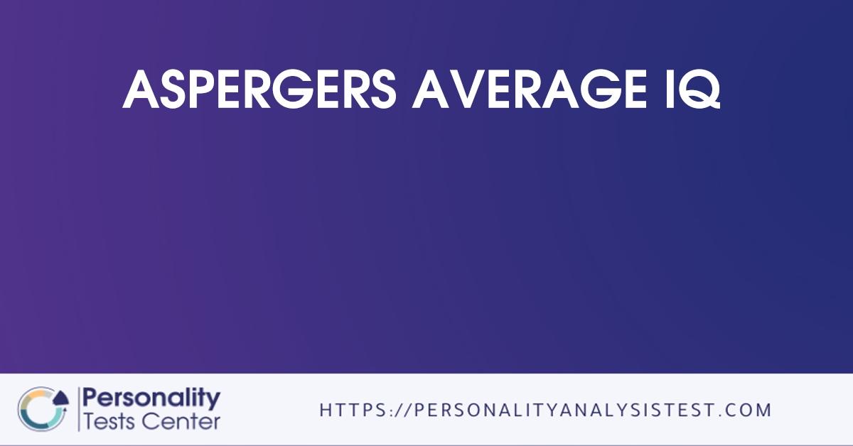 aspergers average iq