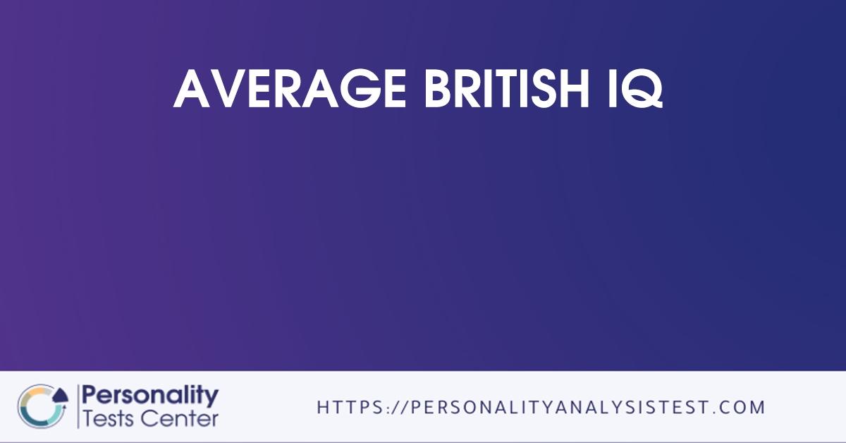average british iq