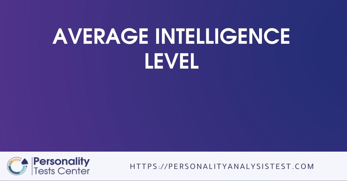 average intelligence level
