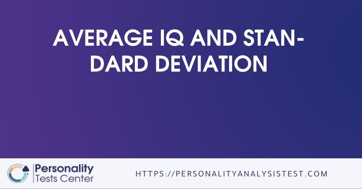average iq and standard deviation