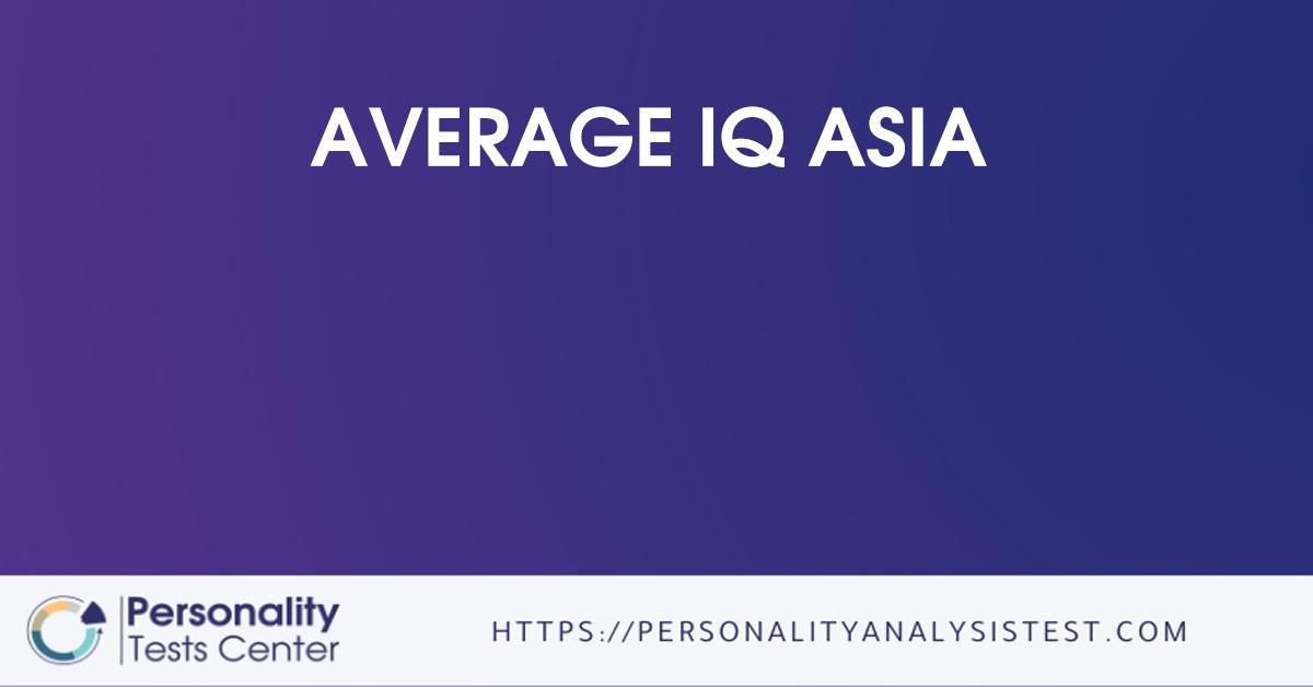 average iq asia