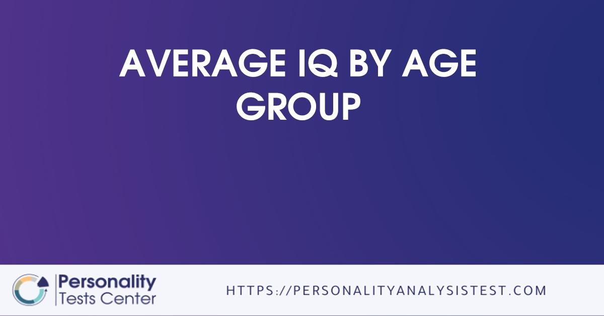 average iq by age group