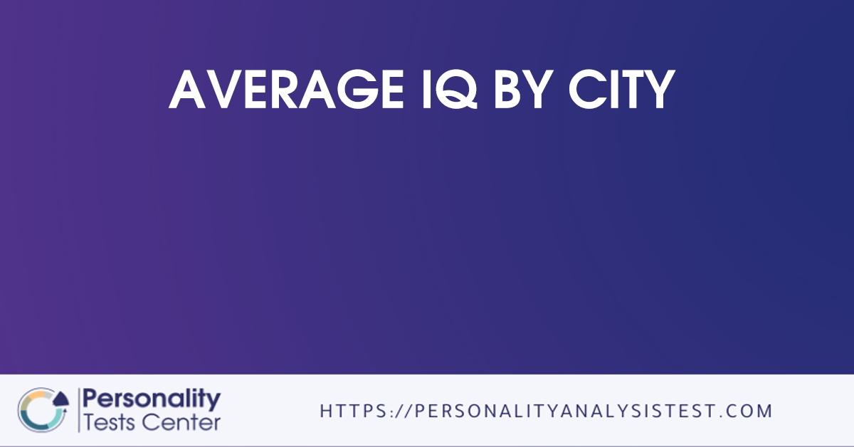 average iq by city