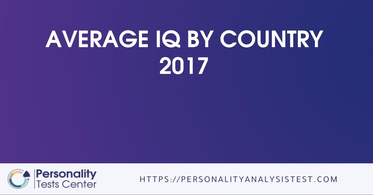 average iq by country 2017