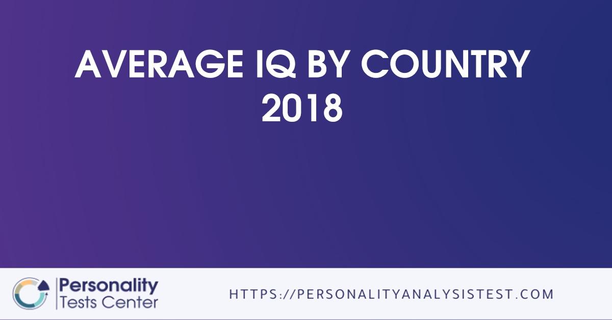 average iq by country 2018