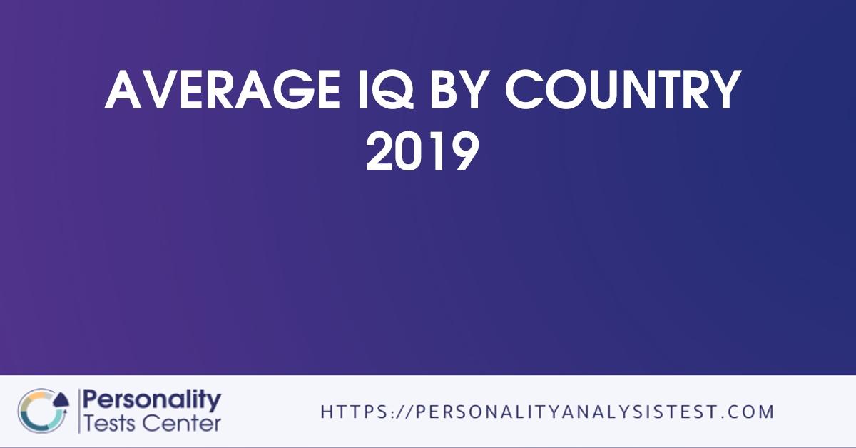 average iq by country 2019