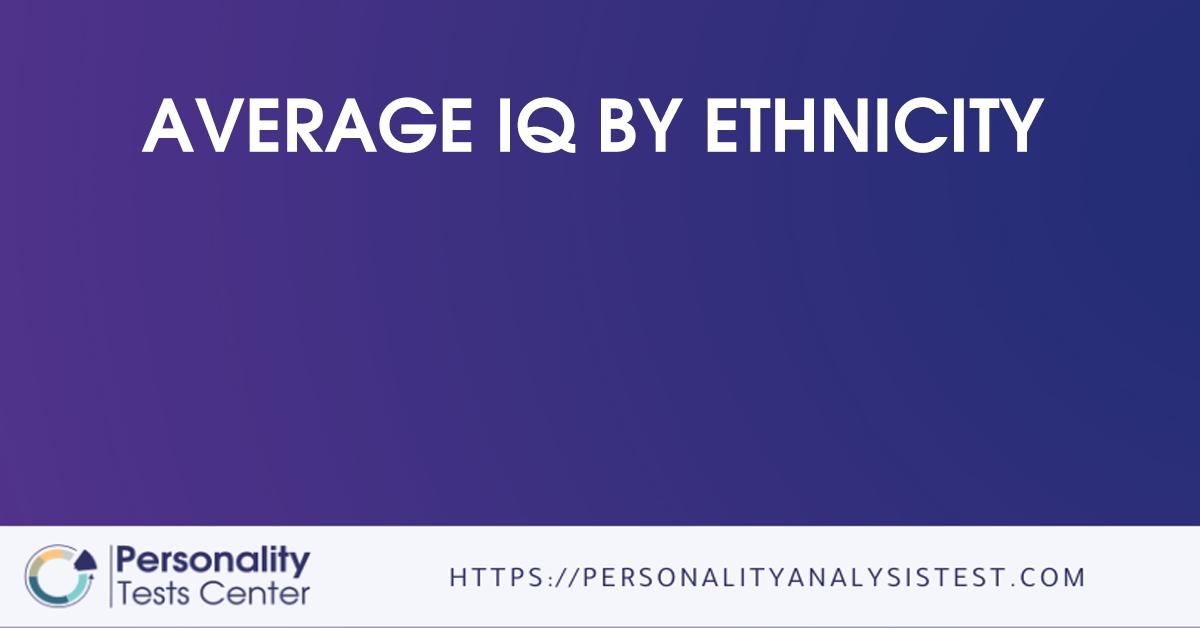 average iq by ethnicity