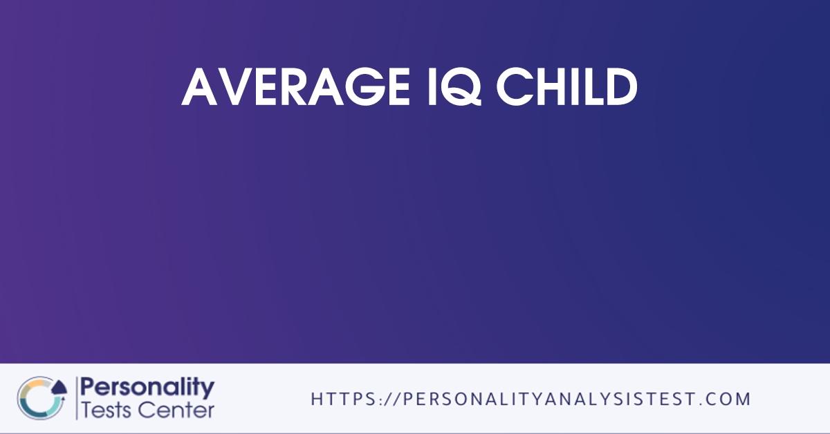 average iq child