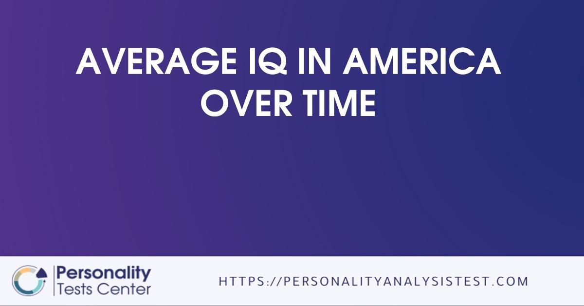 average iq in america over time