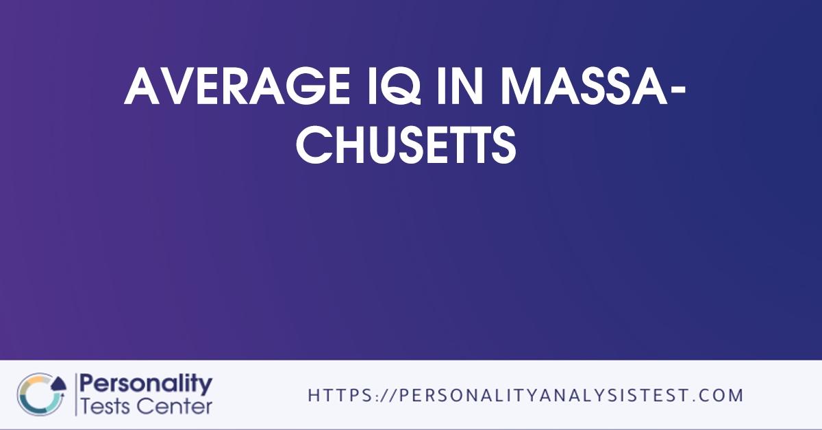 average iq in massachusetts