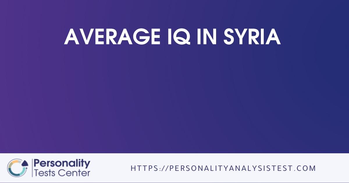 average iq in syria