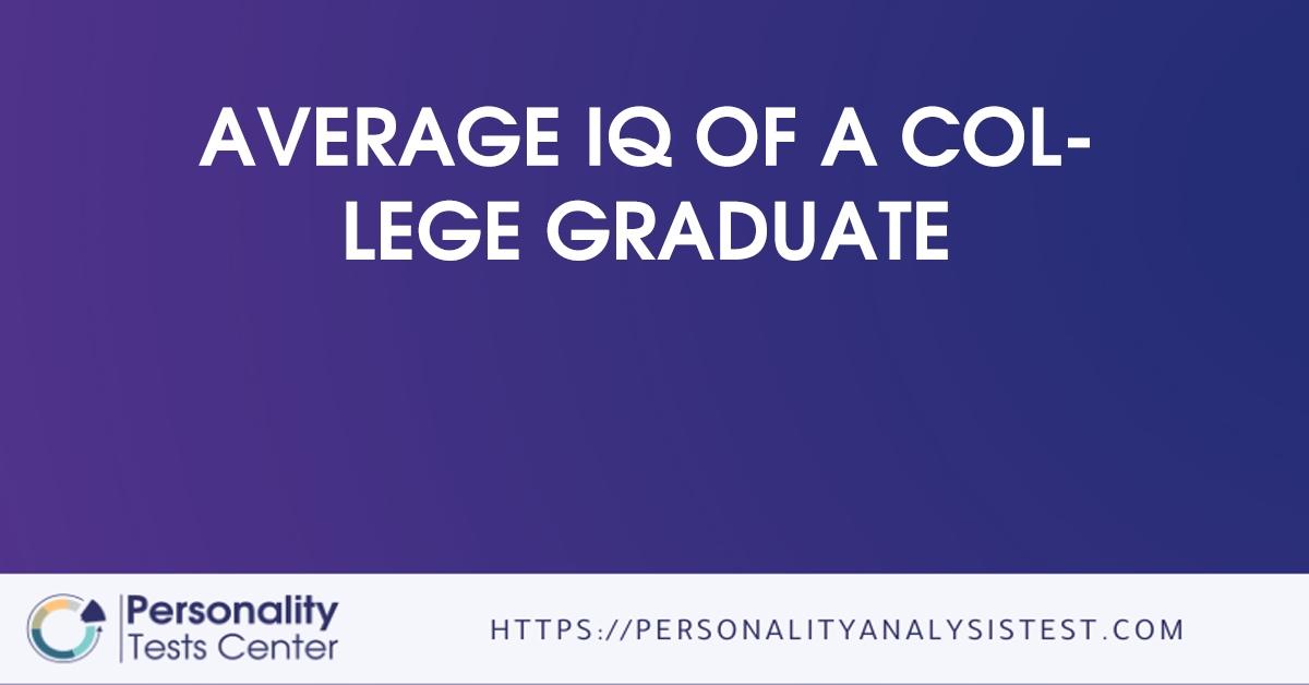 average iq of a college graduate