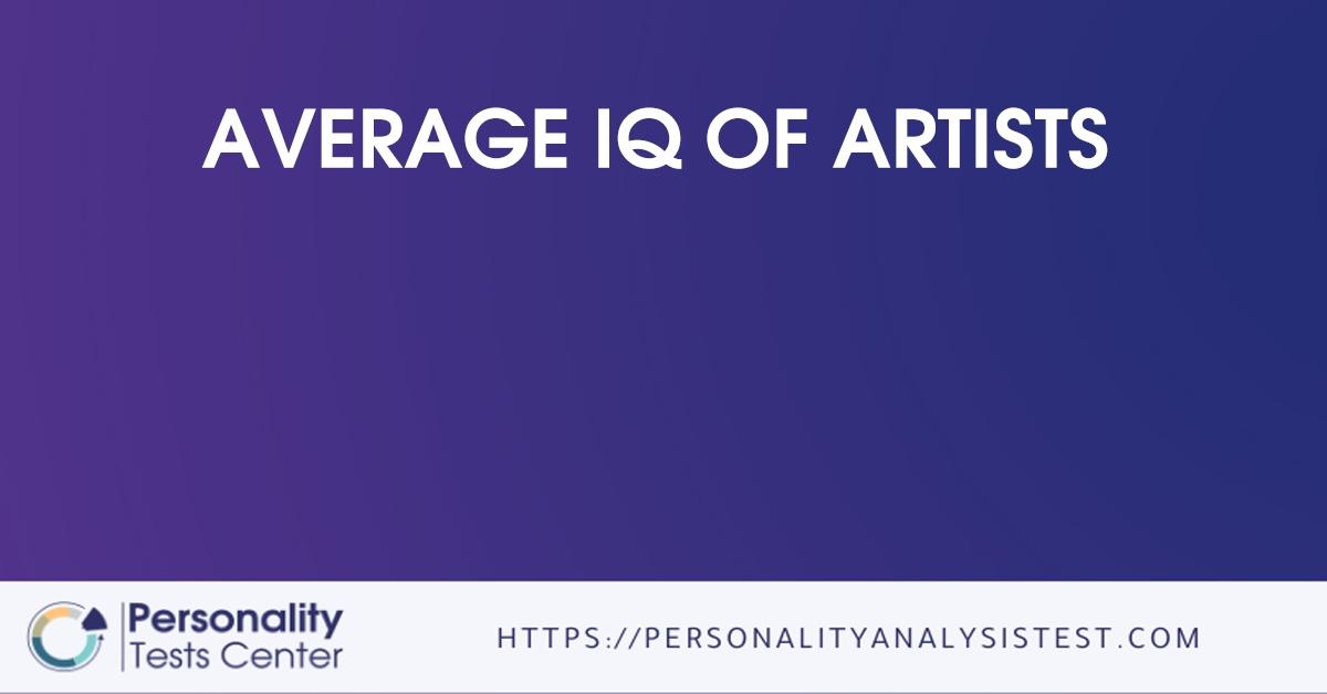 average iq of artists