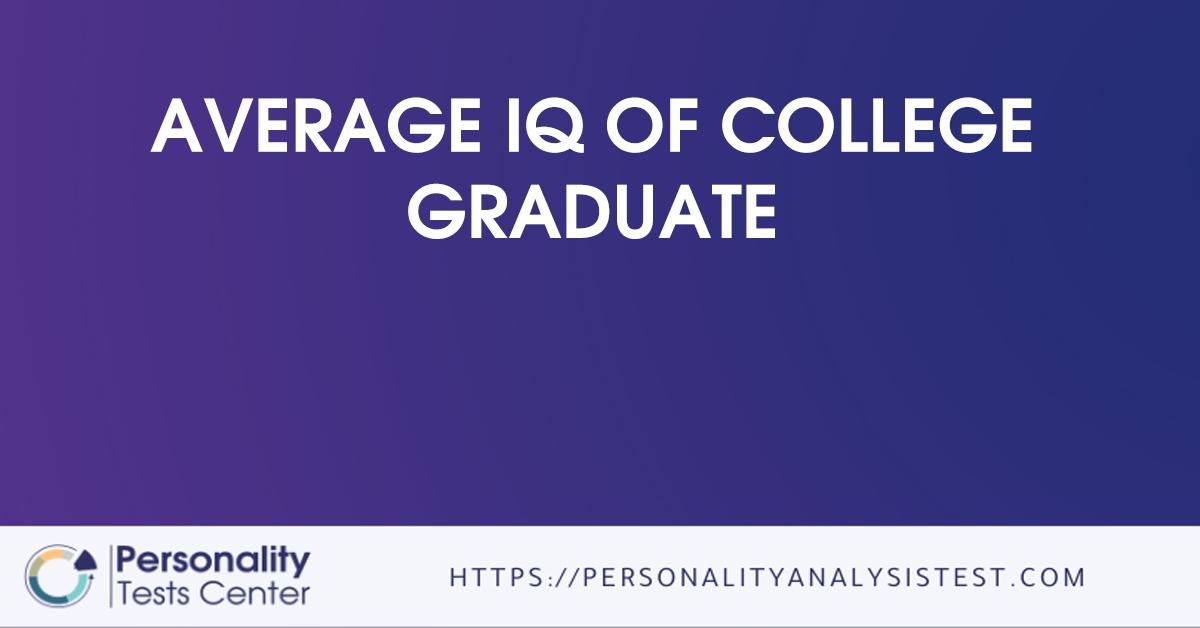 average iq of college graduate