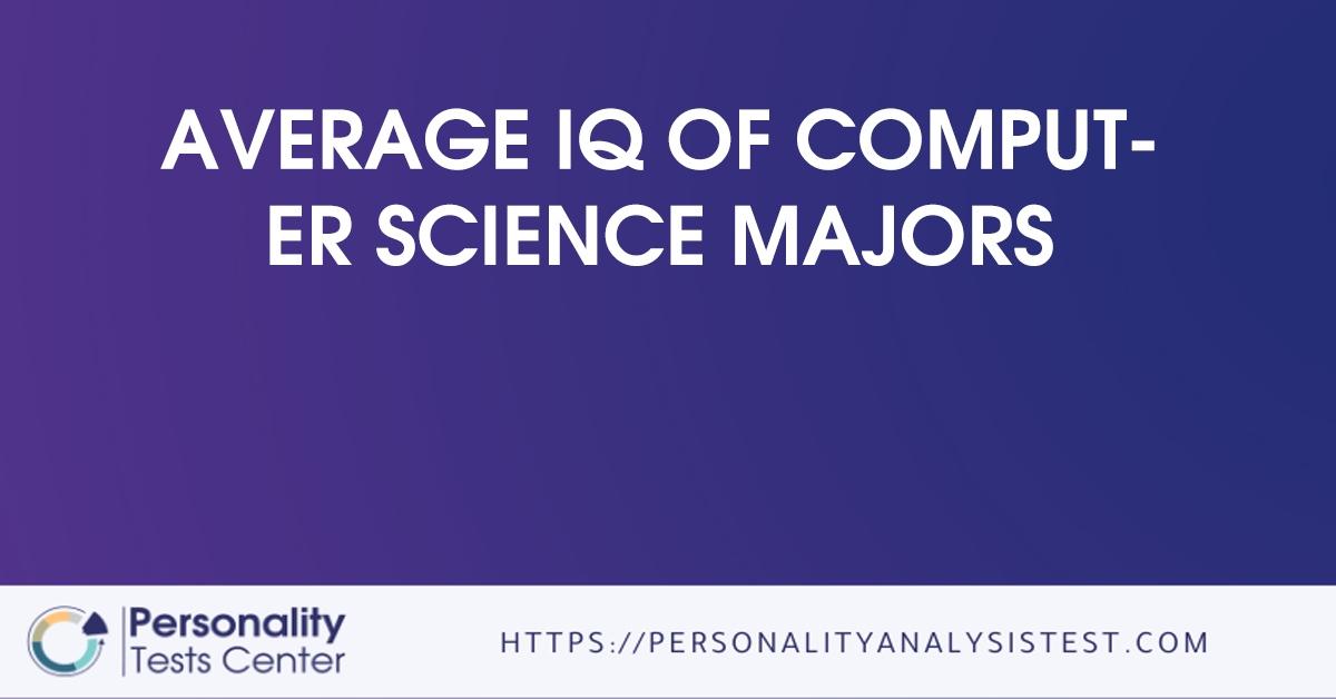 average iq of computer science majors