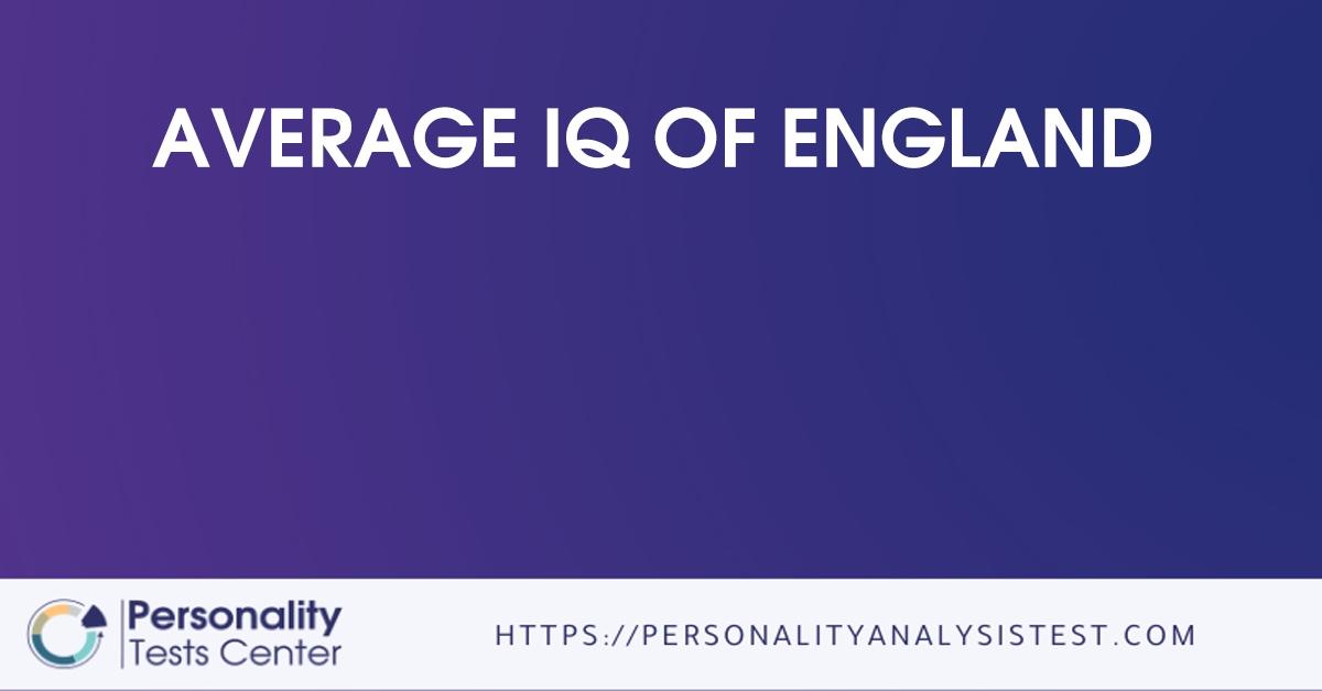 average iq of england
