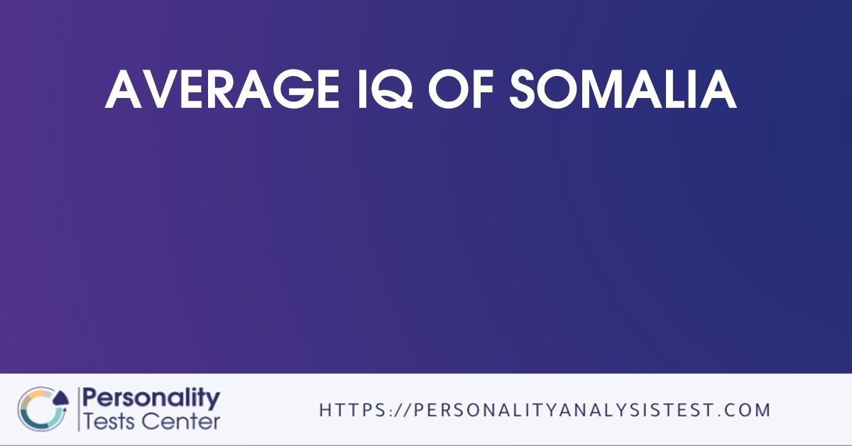 average iq of somalia