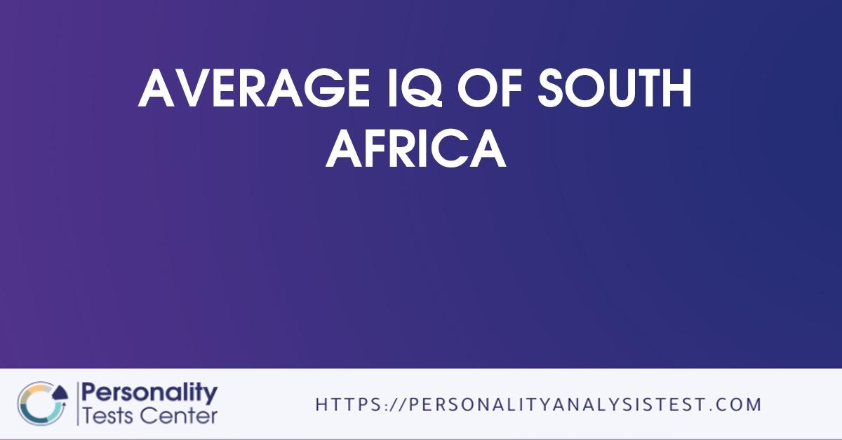 average iq of south africa