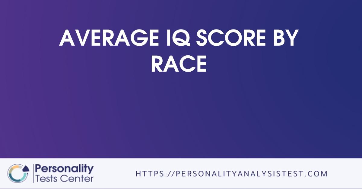 average iq score by race