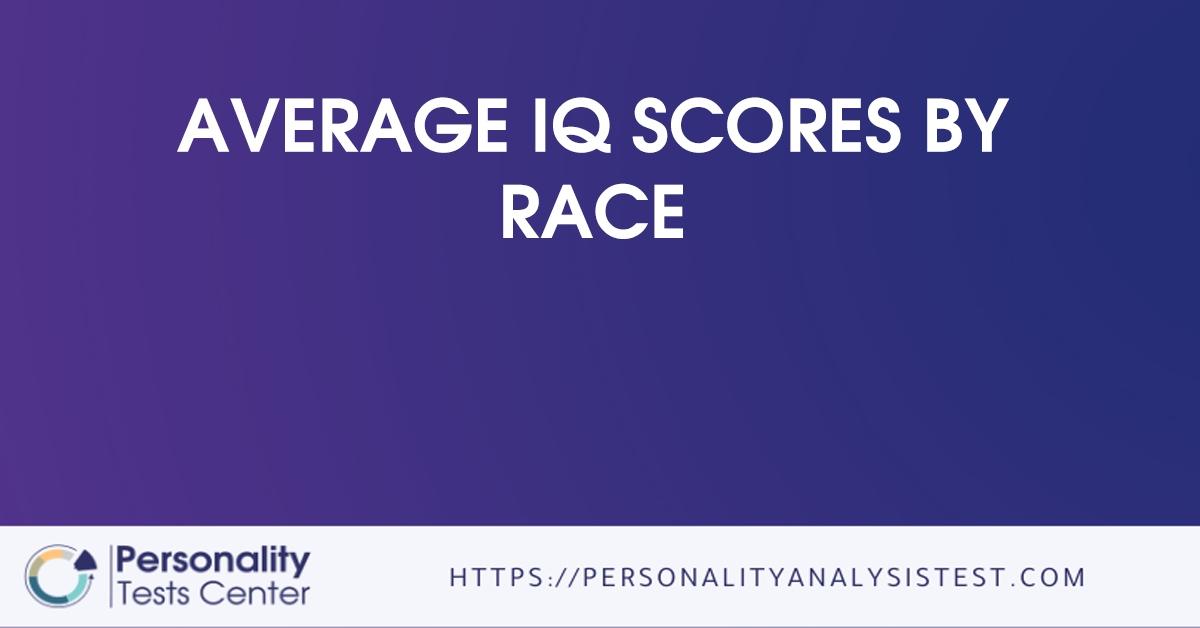 average iq scores by race