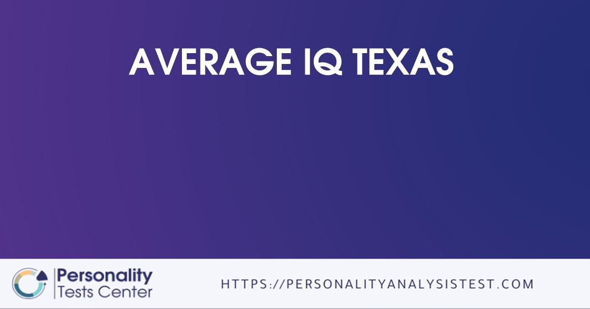 average iq texas