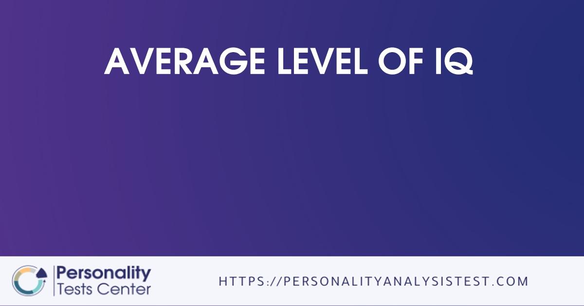 average level of iq