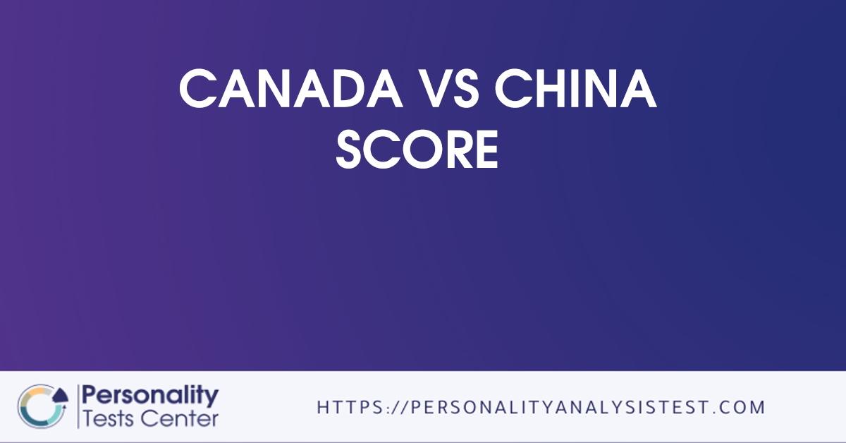 canada vs china score