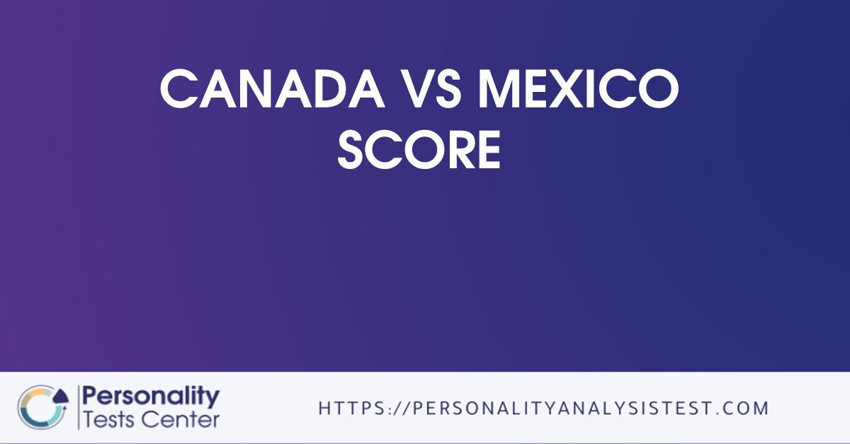 canada vs mexico score