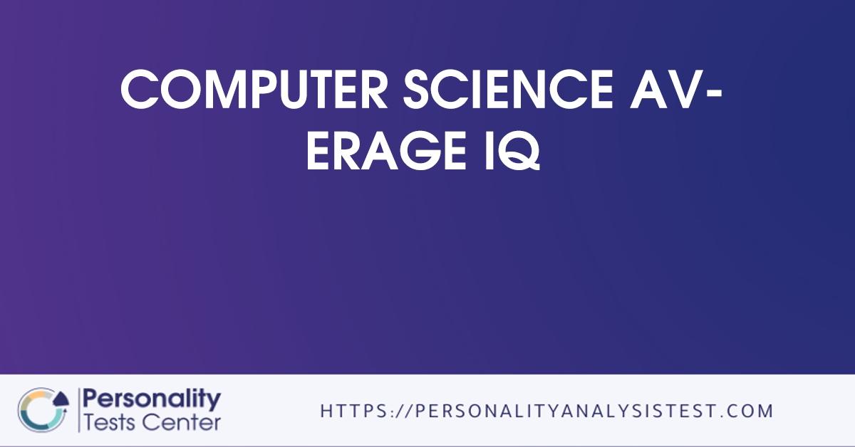computer science average iq