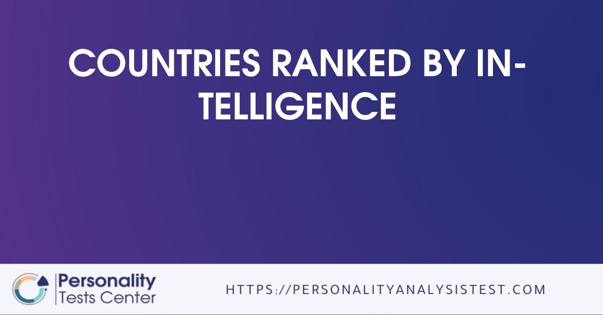 countries ranked by intelligence