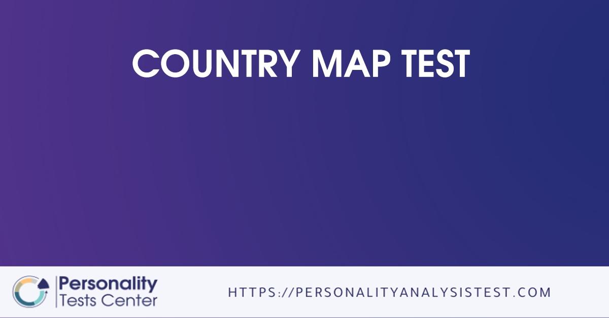 country map test