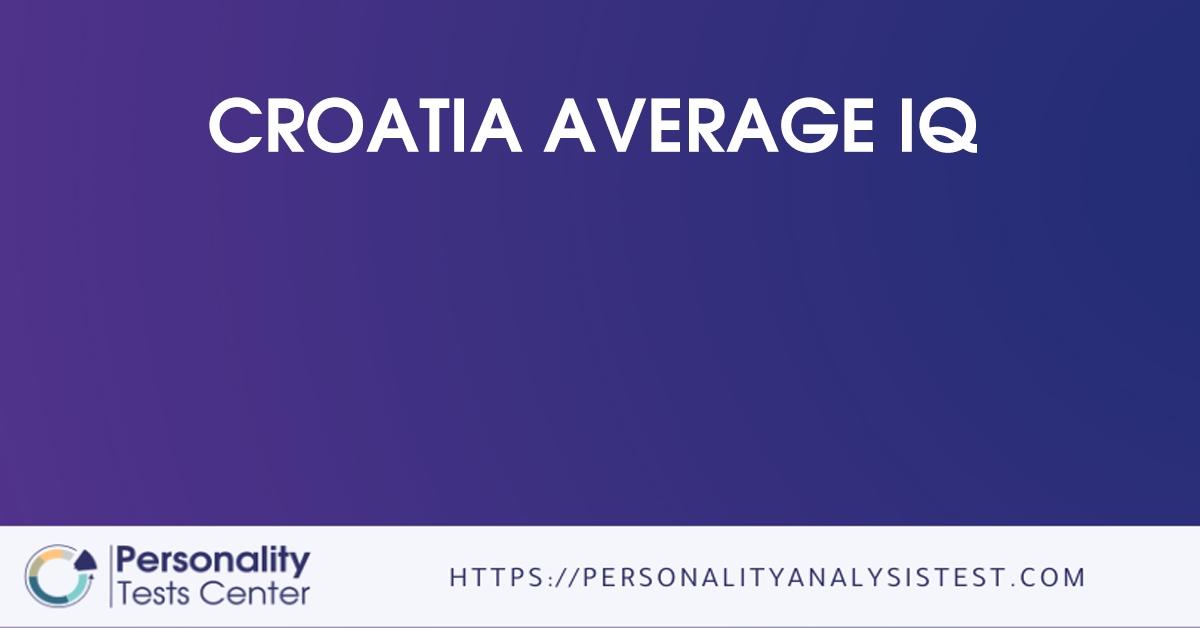 croatia average iq