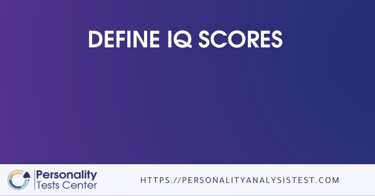 define iq scores