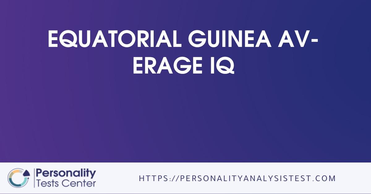 equatorial guinea average iq