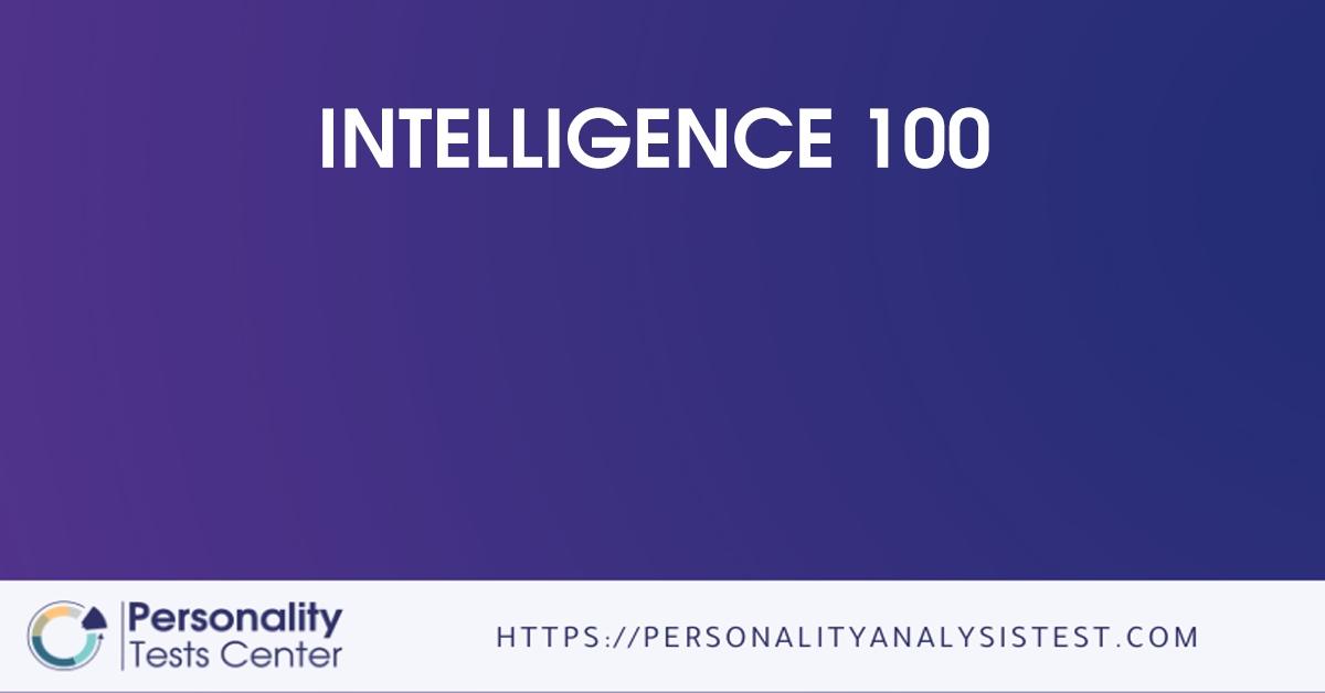 intelligence 100