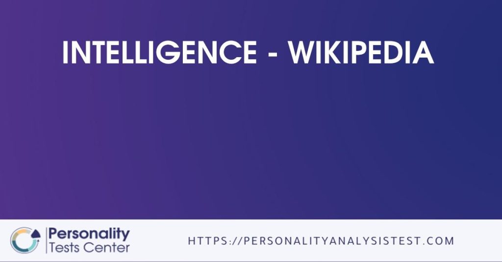 intelligence-wikipedia-guide