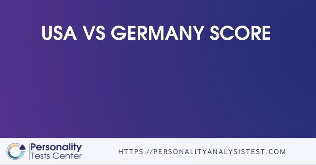 Usa Vs Germany Score [Guide]