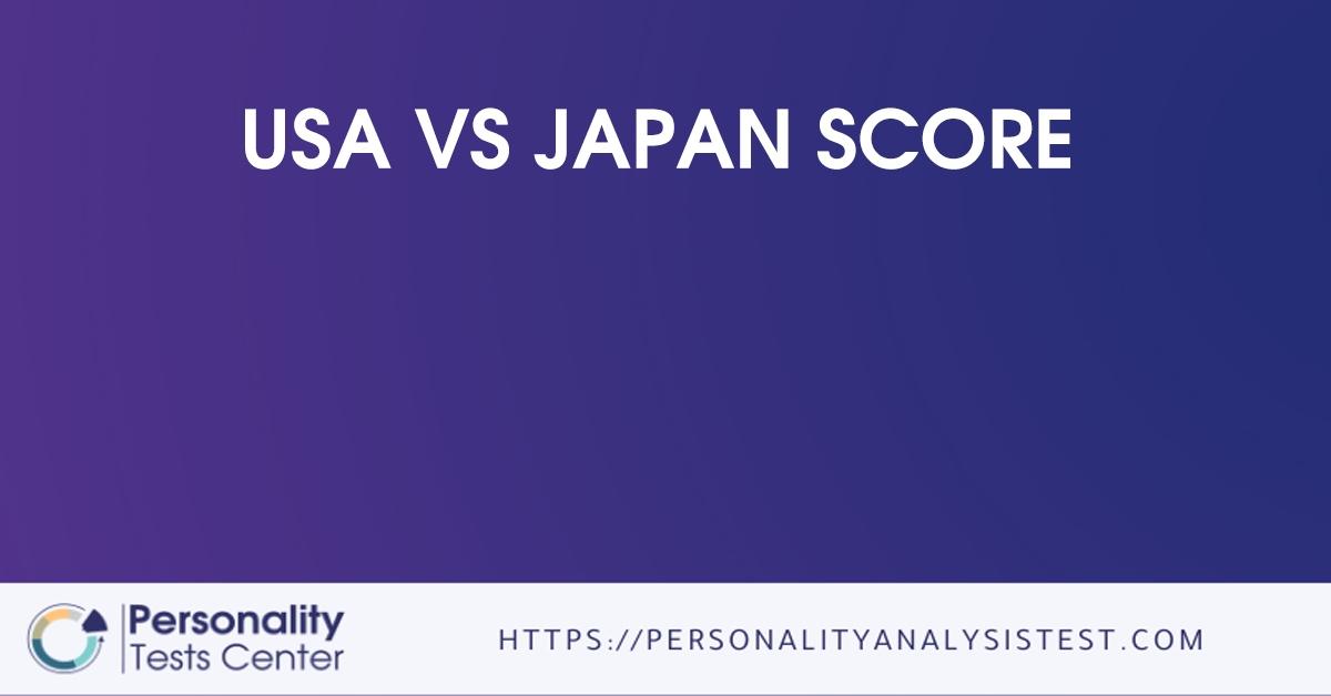 Usa Vs Japan Score [Guide]