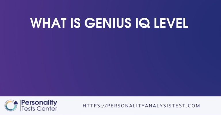 What Is Genius Iq Level [guide]